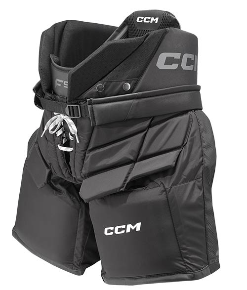 CCM AXIS F9 målmandsbukser til ishockey Intermediate sort