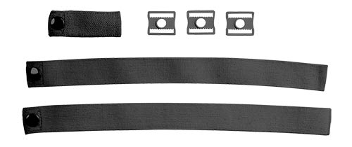 CCM AXIS Målmands Backplate Strap & Trykknap Sæt