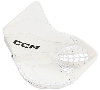 CCM EFLEX 6.5 Goalie Catcher Junior white-white