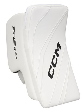 CCM Eflex 6.9 Maalivahdin Kilpi Intermediate valkoinen