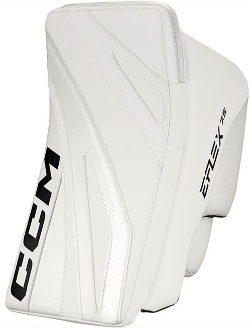CCM Eflex 7.5 Goalie Blocker Senior white