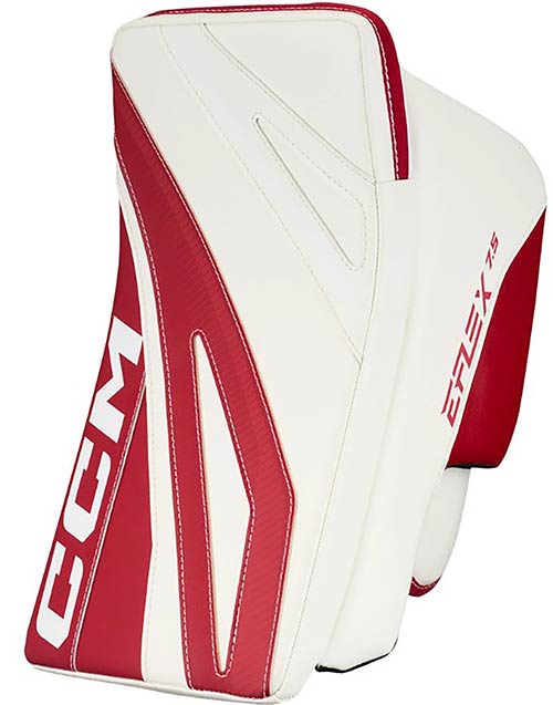CCM Eflex 7.5 Stokhandske Senior Detroit hvid-rød