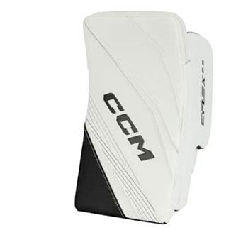 CCM Eflex E6.9 Goalie Blocker Intermediate white-black