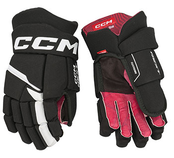 CCM Eishockey Handschuhe Next Senior schwarz-weiss