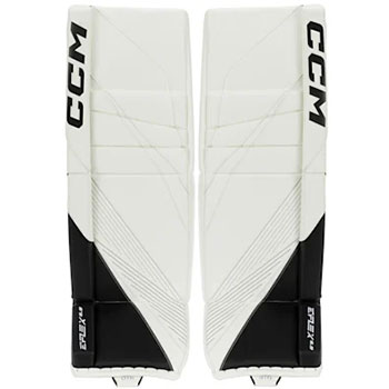 CCM Goalie Leg Pad EFLEX 6.9 Senior white-black