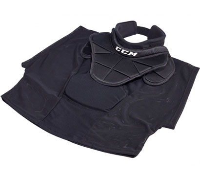 CCM Goalkeeper TCG Pro protector de cuello con camisa Senior