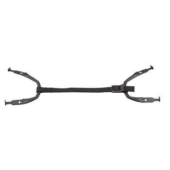 CCM Helmet Chin Strap + Earloops Pair Black