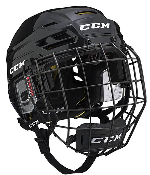 CCM Hockey Cascos Combo Tacks 310 Senior negro