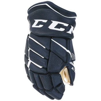 CCM Jetspeed FT370 guanti Junior blu marino-bianco