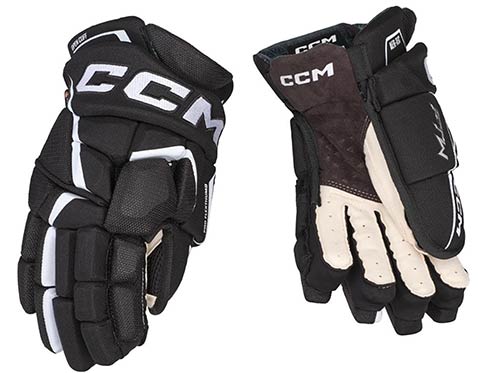 CCM Jetspeed FTW rękawica Senior czarny-biały