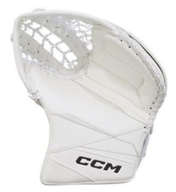 CCM Maalivahdin Räpylä Axis 2.5 Junior valkoinen-valkoinen