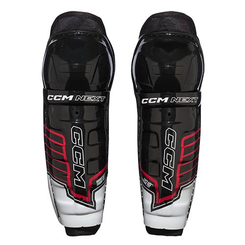 CCM Next II espinilleras de hockey sobre hielo Junior