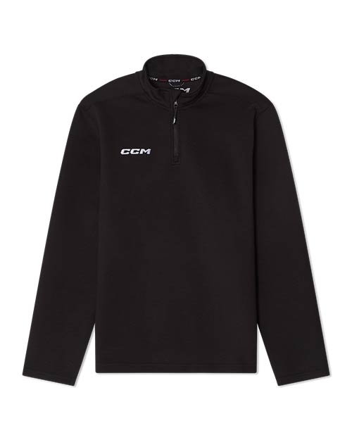 CCM Premium 1/4 Zip Top Senior Black