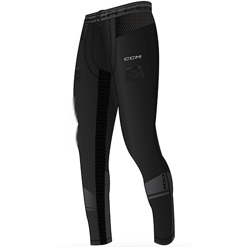 CCM Schnittefeste Compression Funktionshose Senior mit Jock