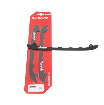 CCM Speedpala hockey BLACK Stainless Steel Runner - pair