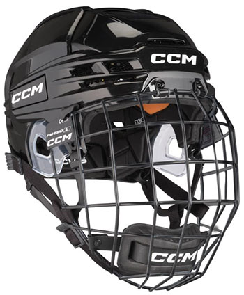 CCM Tacks 720 Kask hokejowy combo Senior czarny