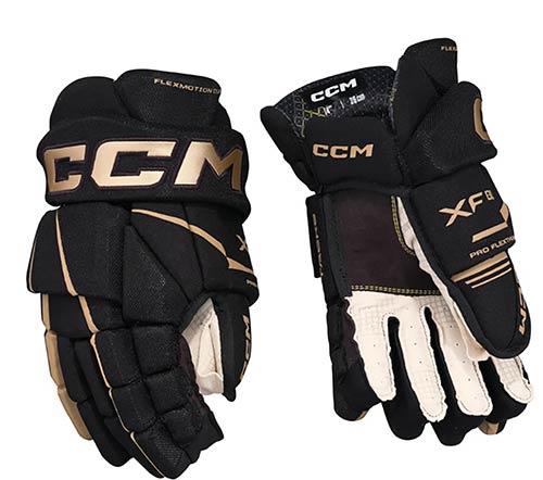 CCM Tacks XF 80 käsine Senior musta-kulta