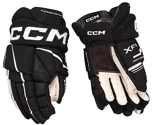 CCM Tacks XF 80 r�kawica Senior czarno-bia�y