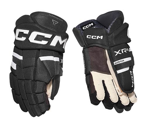 CCM Tacks XR80 Senior Gloves Black-White
