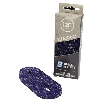 Cordones encerados morados de alta calidad