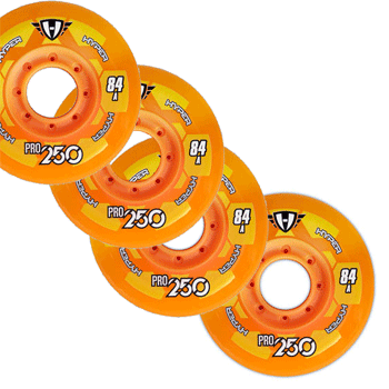 Hyper Rolle Pro 250 Outdoor Rollen 4er Set