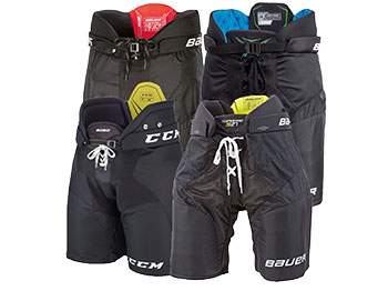Icehockey pantalon Senior-Intermediate pièces uniques noir