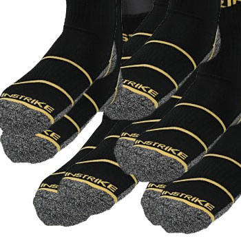 Instrike Ensemble de 5 paires Woven Patin Performance Socks