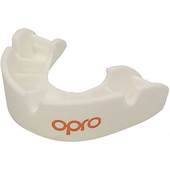 OPRO Tandbeskytter Bronze Gen4 hvid Junior