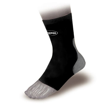 Ortema X-Foot pehmustetut sukat, mustat, yksi koko