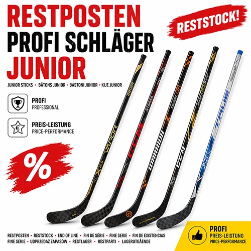Restposten Profi Stick Composite Junior Schläger 40-50 Flex
