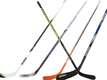 reststock stick hockey træ tilfældigt fra hylden