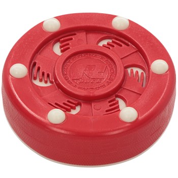 Rocket Inline Hockey Puck rød