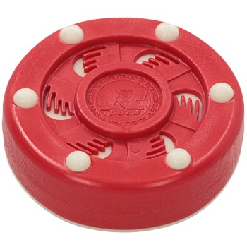 Rocket Inline Hockey Puck red