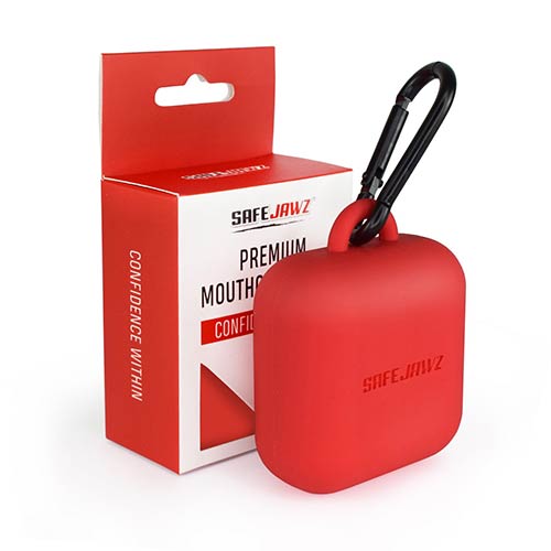 SafeJawz Protège dents boîte en silicone spa