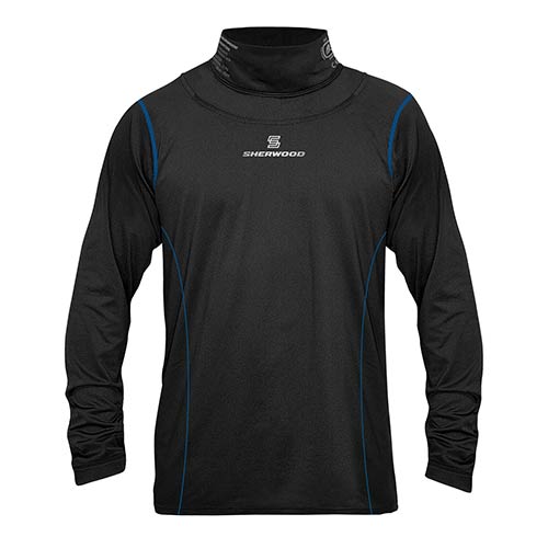 Sherwood Neck Guard Shirt med integreret nakkebeskyttelse Se