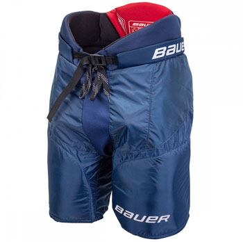 Spodnie hokejowe BAUER NSX Junior granatowe