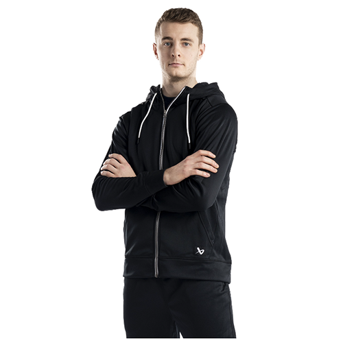 Sweat à capuche zippé Bauer Fleece Team Senior Noir