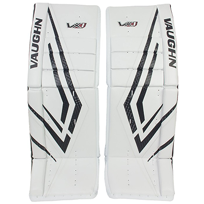 Vaughn Målmand Benskinner VX1 Intermediate hvid