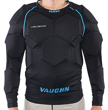 Vaughn Maalivahdin Compression-pehmustettu paita Senior VE9