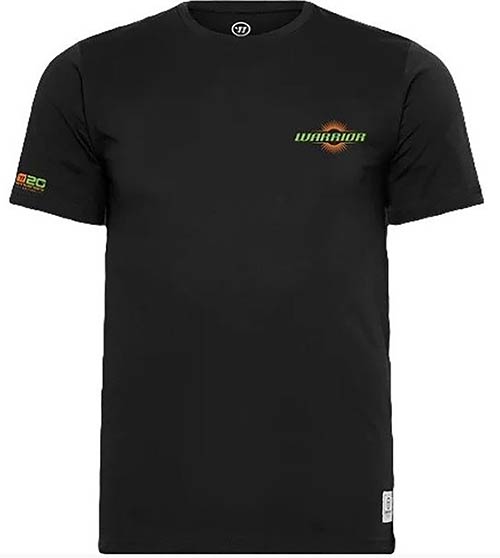 Warrior 20Th Anniversary Tee Senior Black-Green
