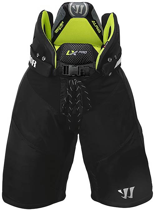 Warrior Alpha LX Pro Velcro Pantaln Senior Negro