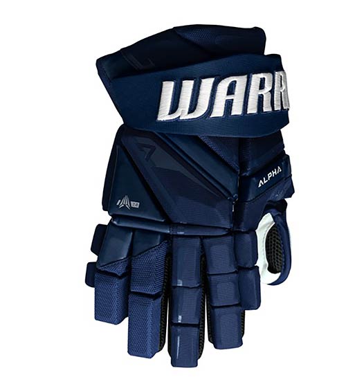 Warrior Alpha LX3 Senior Gloves Navy