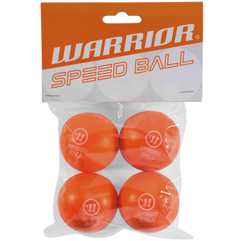 Warrior Mini Speed Hockey Ball 4 pieces par paquet