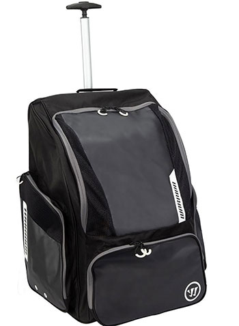 Warrior Pro sac a dos avec roue Senior noir