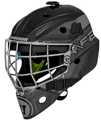 Warrior Ritual F2 E Youth Goalie mscara negro