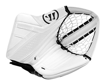 Warrior Ritual G6 E Plus Goalie Catcher Intermediate White