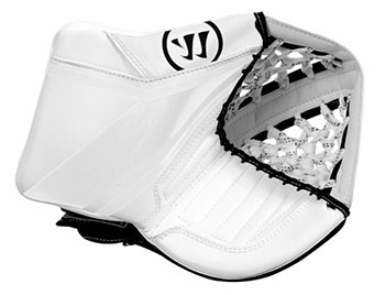 Warrior Ritual G6 E Plus Goalie Catcher Junior White