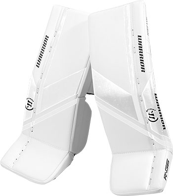 Warrior Ritual G6 E Plus goalie pad youth white