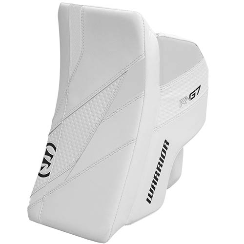 Warrior Ritual G7.1 Pro goalie blocker Senior white