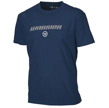 Warrior T-Shirt Logo T-Shirt Hockey bleu marine junior